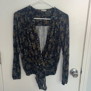 FreePeople Blouse Bodysuit